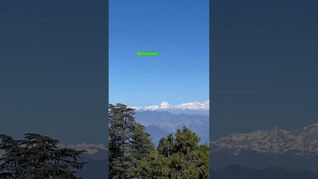 Himalaya view from Pauri#uttarakhand #trendingshort#shortsfeed смотреть онлайн