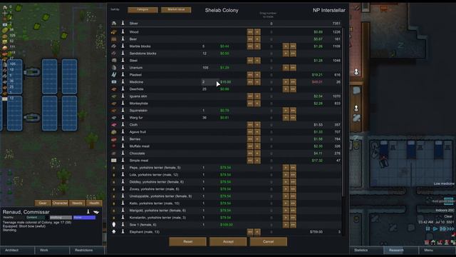 Rimworld 17: Terriers in Space - Let's Play Rimworld Gameplay смотреть онлайн