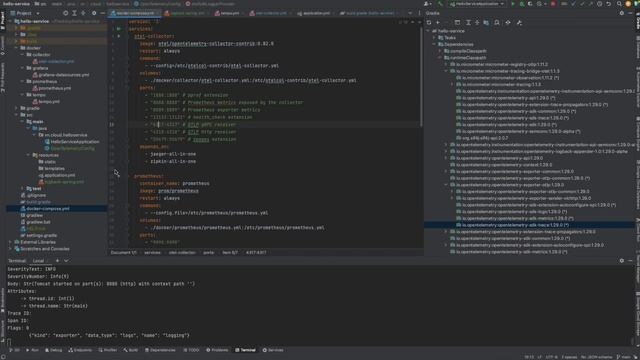 5. Logs Aggregation: Spring Boot 3 -- OpenTelemetry -- Loki -- Grafana смотреть онлайн