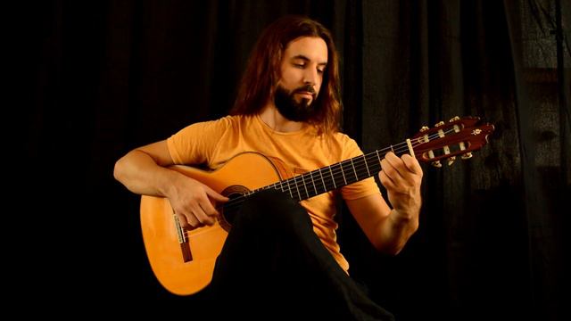 Rumba flamenca - solo guitar "estudiante" смотреть онлайн
