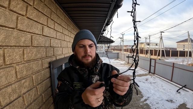 Как украсить дом гирляндой к Новому Году смотреть онлайн