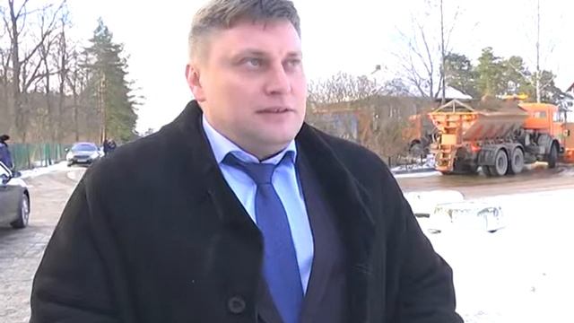 Дубна ТВ. Уборка снега.