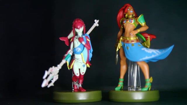 Unboxed MIPHA & Urbosa, Champion Amiibo - Zelda Breath of The Wild | Nintendo Switch | Wii U смотреть онлайн