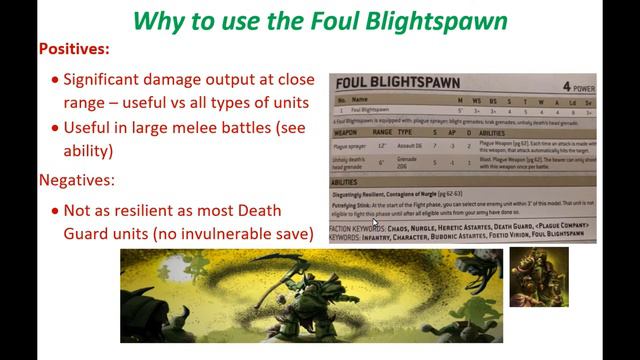 Foul Blightspawn Tactics & Guide (Death Guard Tactics смотреть онлайн