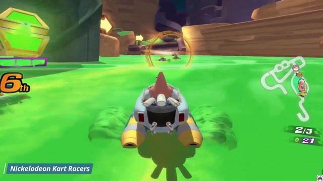 Evolution of Nickelodeon Kart Racing Games [2000 - 2022] смотреть онлайн