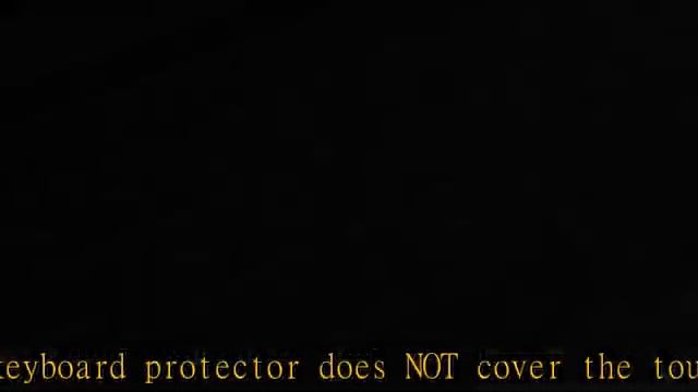 UPPERCASE GhostCover Premium Ultra Thin Keyboard Protector, Compatible With MacBook Pro With Touch