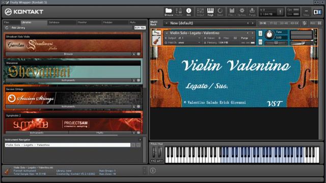 Violín Solo - Legato/Sus Kontakt vst Gratis смотреть онлайн
