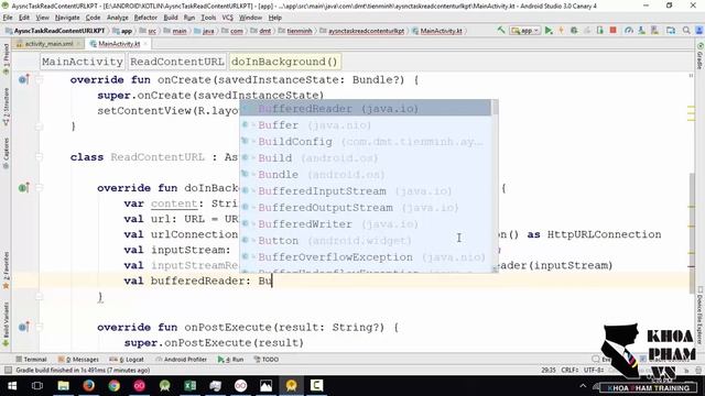 Lập trình Android (Kotlin) - Bài 25: Đọc nội dung của URL Internet смотреть онлайн