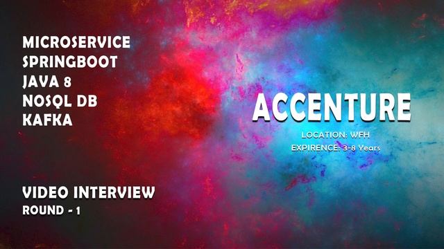 Accenture | Java spring boot microservice | Technical Interview | Round 1 смотреть онлайн