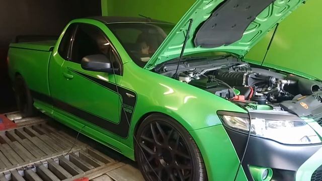 FPV429 Super Pursuit Ute. Dyno. Engine check up. смотреть онлайн
