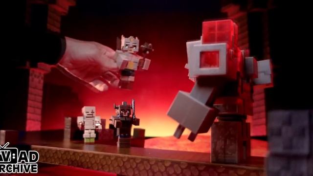 Minecraft Dungeons action figures commercial (Mattel) 2020 смотреть онлайн