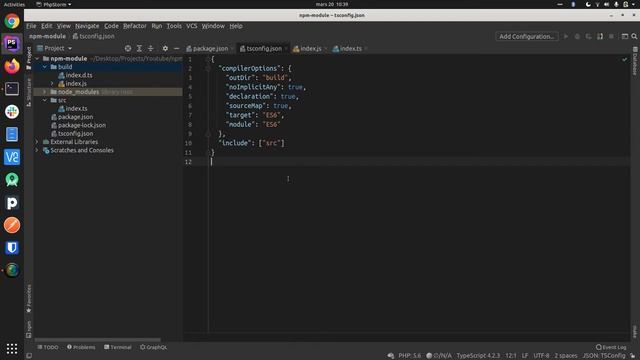 Exemple de publication d'un module npm avec typescript смотреть онлайн