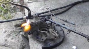 Nissan X-Trail Разборка замена заднего рычага...Часть 3