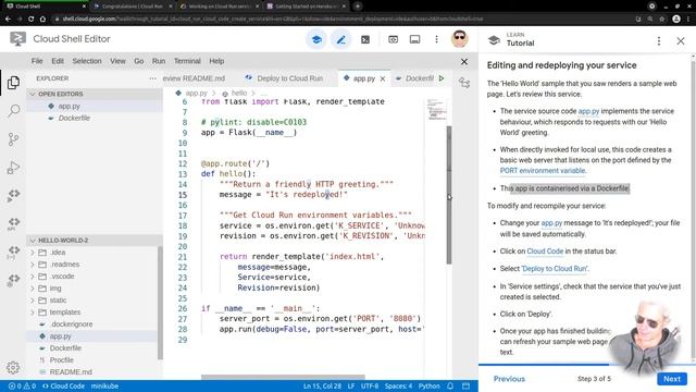 How to deploy a Flask app on Google Cloud Platform | gcloud смотреть онлайн
