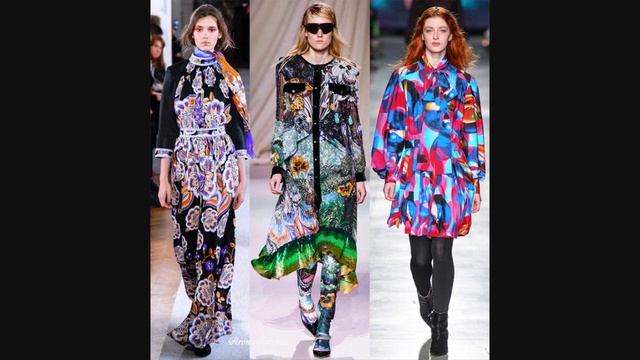 Модные принты одежды тренды осень-зима 2020/2021 смотреть онлайн