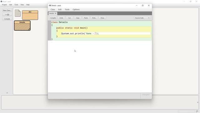 Java Program to print your name and address. смотреть онлайн