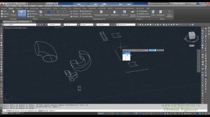 [Курс Автокад 3D] Как создать 3D тело и поверхность вращения в Автокад, команда «Вращать»