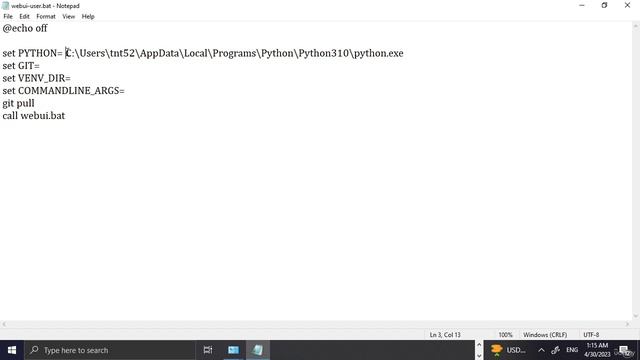 10 - Add Python path and git pull to bat File смотреть онлайн