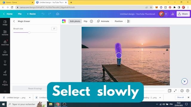 Canva Tutorial Remove Person From Photo смотреть онлайн