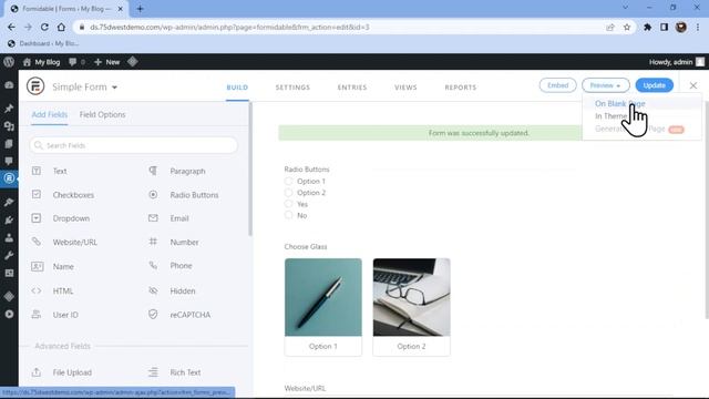 How To Accept Website URL In Contact Forms In WordPress Using Formidable Forms | WordPress Tutorial смотреть онлайн