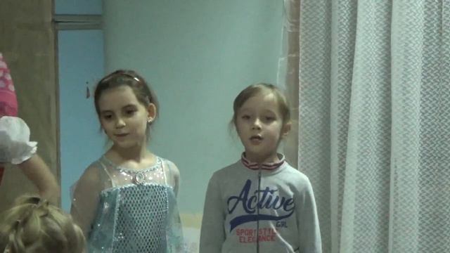 Утренник (часть2) на Старый Новый год в с/т "МИР" с Нюшей, Машей и Богатырем 2019 смотреть онлайн