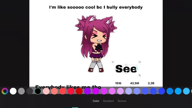 That one kid who thinks she is so popular because she bullies everybody and has 1000 bfs смотреть онлайн