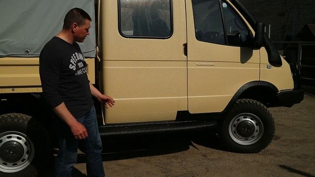 ГАЗ Соболь Фермер 4х4 для охоты. Внедорожник в наших традициях производства. смотреть онлайн