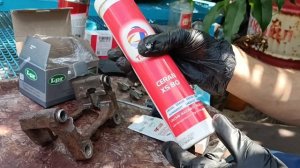 Как заменить задние колодки Зафира А.Т.О. Обслуживание заднего суппорта,чем смазать ...