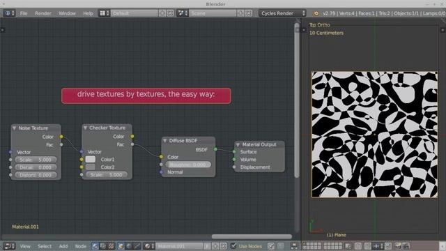 blender 2.79: Controlling textures by textures смотреть онлайн