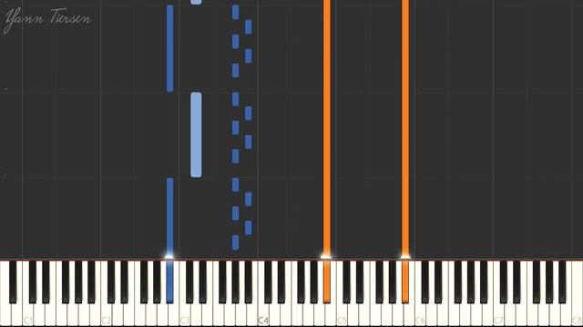 Yann Tiersen - Porz Goret \\ Synthesia Piano Tutorial смотреть онлайн