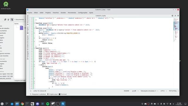 crud PHP estruturado e sqlite3 смотреть онлайн