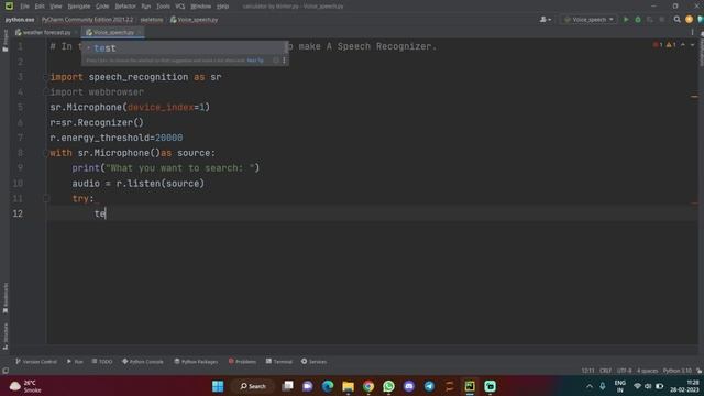 Speech Recognition in Python смотреть онлайн