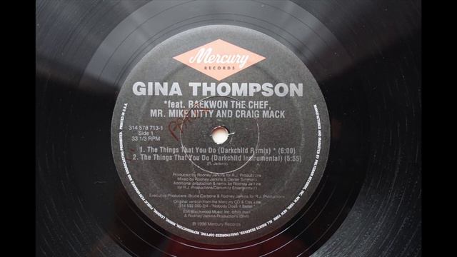 Gina Thompson - The Things That You Do (Darkchild Remix) 💎 Ortofon 2M Red