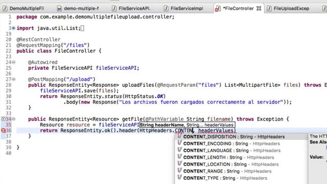 Spring Framework - Subir múltiples archivos al servidor con Spring Boot Parte2 | 4SoftwareDeveloper смотреть онлайн
