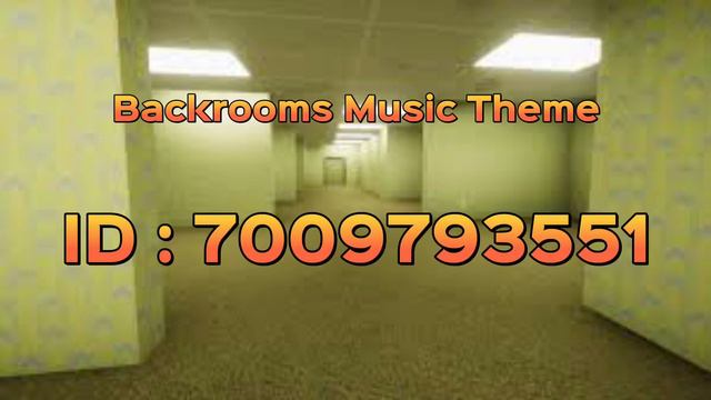 Backrooms Music Theme (Roblox ID) смотреть онлайн