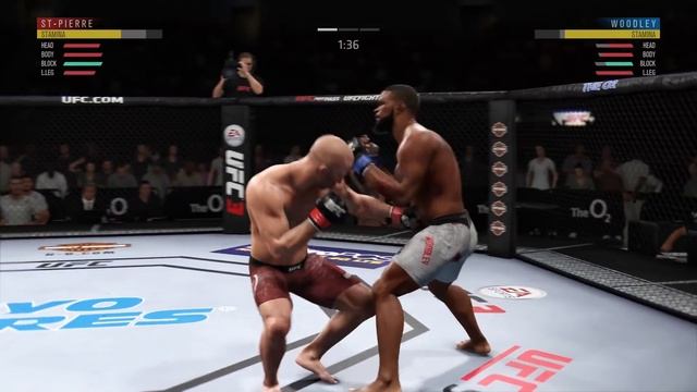 EA SPORTS UFC 3 | MUST SEE TOP RANKED PS4 Player Rage Quit | Tyron Woodley Fight Strategy смотреть онлайн