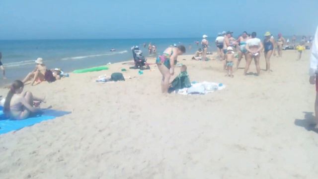 Пляж морей. Анапа, Нижнее Джемете. Обзор бесплатного пляжа смотреть онлайн