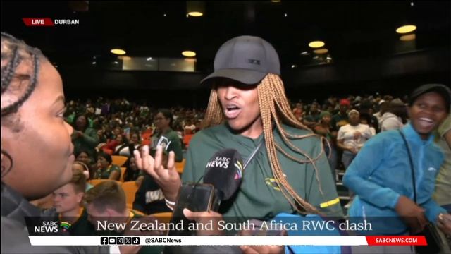 RWC 2023 | Rugby fans gather to view final showdown in Paris смотреть онлайн