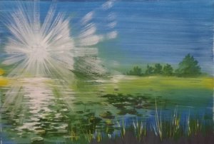 Мастер Класс. Гуашь. Как нарисовать СОЛНЫШКО. Подробный видеоурок