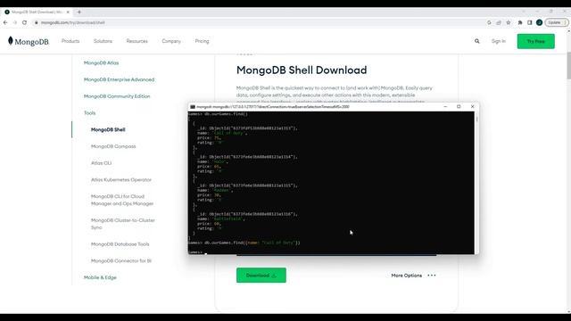 Learn Mongo DB commands смотреть онлайн