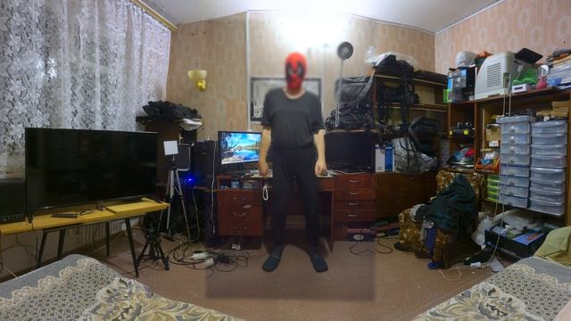 Танец худого дрища весом 84 кг, снято на Sony Alpha A6000 смотреть онлайн