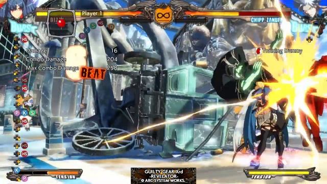 GGXrdR: Dizzy Bubble Combo смотреть онлайн