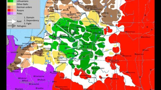 Formation of the Lithuania state in 1219-1283 смотреть онлайн