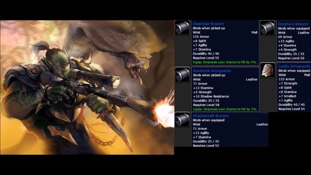 Nostalrius- Vanilla WoW. Hunter Pre-Raid-BiS List Before Diremaul/AV. смотреть онлайн