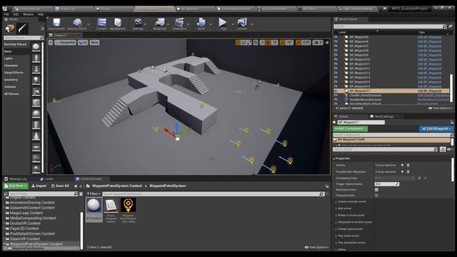 Waypoint Patrol System (WPS) - 2 minutes tutorial смотреть онлайн