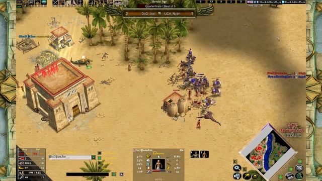 Summer 2019 Championship, QF - Joe vs. NyanRacingCat, Game 4 - Age of Mythology: The Titans смотреть онлайн