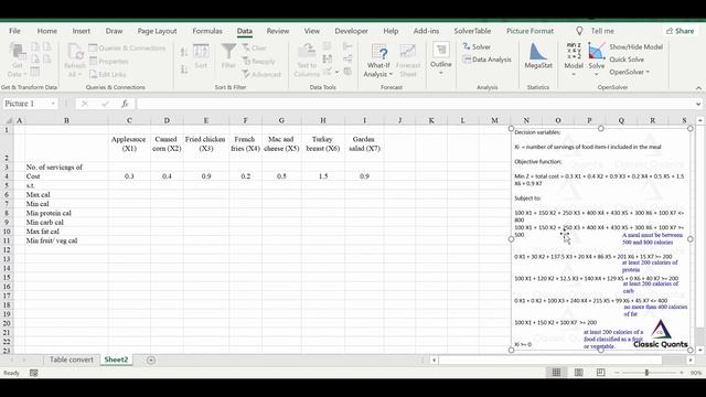 12.Blending or Diet problem | Optimization using Excel смотреть онлайн