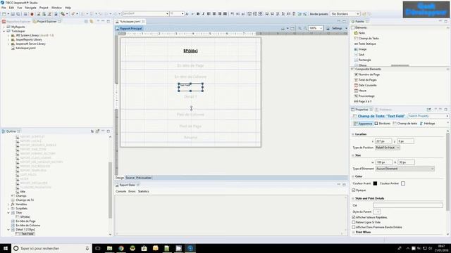Tutoriel Jaspersoft PDF en java - Partie 2: Le Design смотреть онлайн