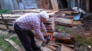 Уникальное приспособление для распиловки горбыля