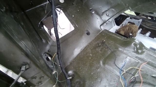 ЗИЛ-157.Новая электропроводка. Запуск двигателя. смотреть онлайн